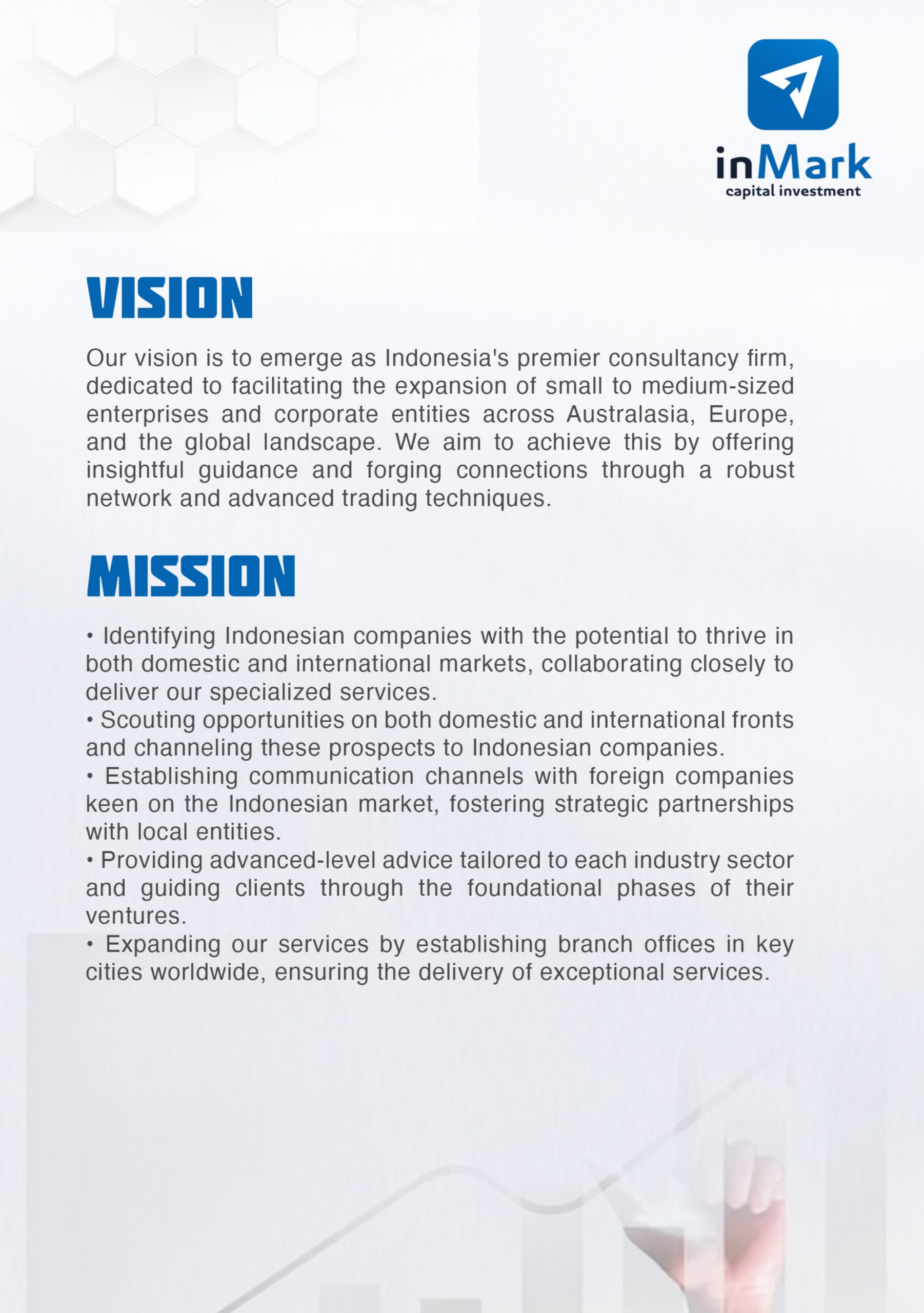 ABOUT US – inmarkcapitalinvestment.com